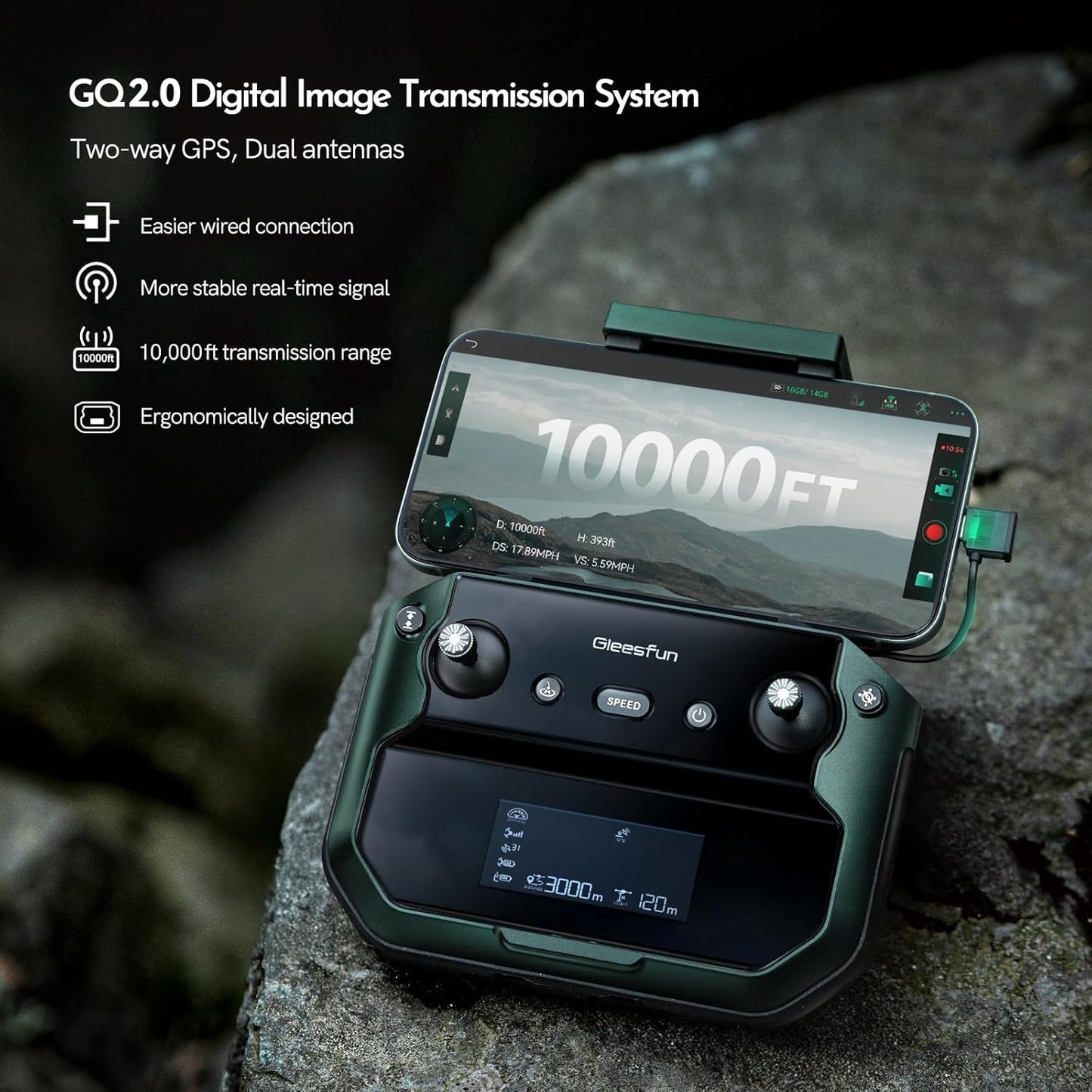 G11PRO 6K Drone with Camera for Adults, 4K/30fps Video, 3-Axis Brushless Gimbal, 70mins Flight Time with 2 Batteries, 10000ft Long Range, FAA compliance, Professional Drone with Auto Return